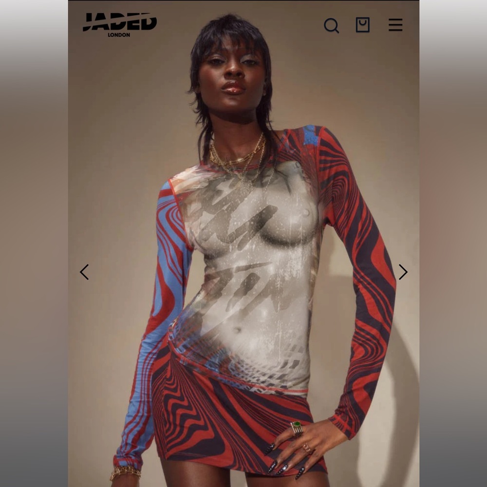 Jaded London top
